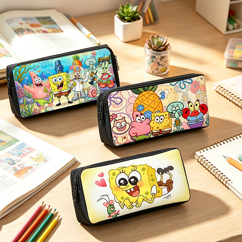 SpongeBobs Pencil Case Cute An - Anime Merchandise For Sale review and price