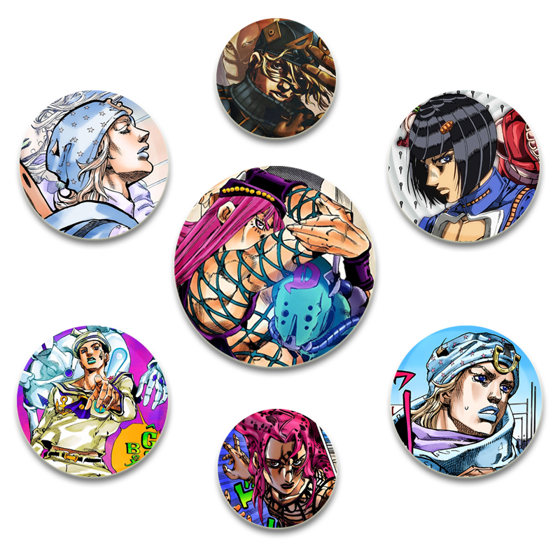 32/44/58mm JoJo Bizarre Advent - Jojo Anime Merchandise review and price