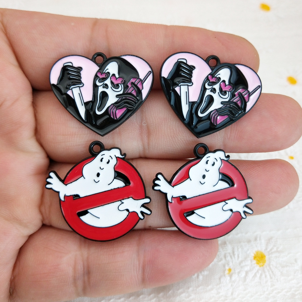 10pcs Cartoon Ghostbusters Dec - Anime Merchandise For Sale review and price