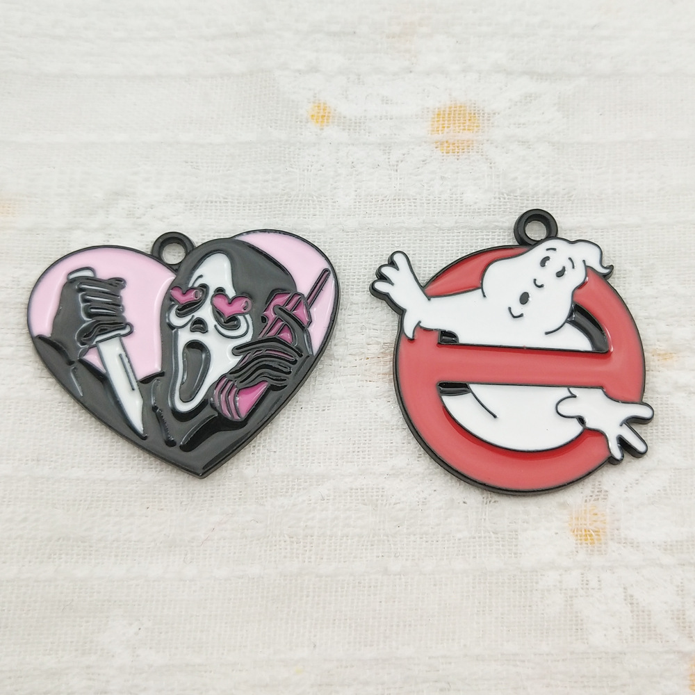10pcs Cartoon Ghostbusters Dec - Anime Merchandise For Sale review and price