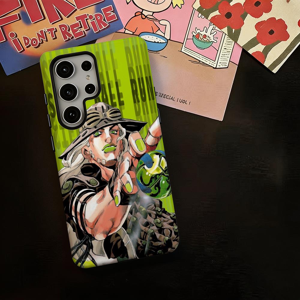 Hot cool Anime J-JOJO Steel Ba - Phone Case Anime review and price
